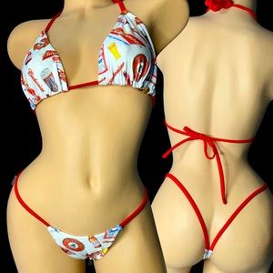 Sexy Beer bikini exotic dancewear